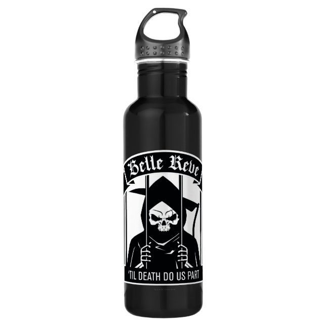 Suicide Squad | Belle Reve Reaper Graphic Water Bottle (Front)