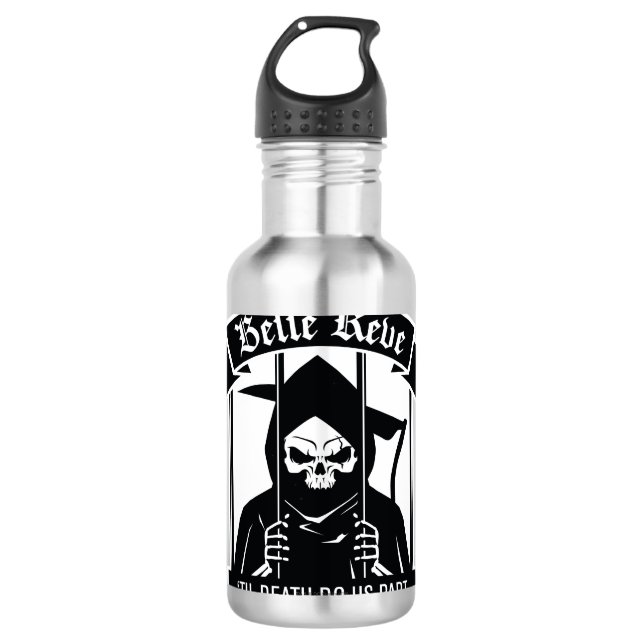 Suicide Squad | Belle Reve Reaper Graphic Water Bottle (Front)