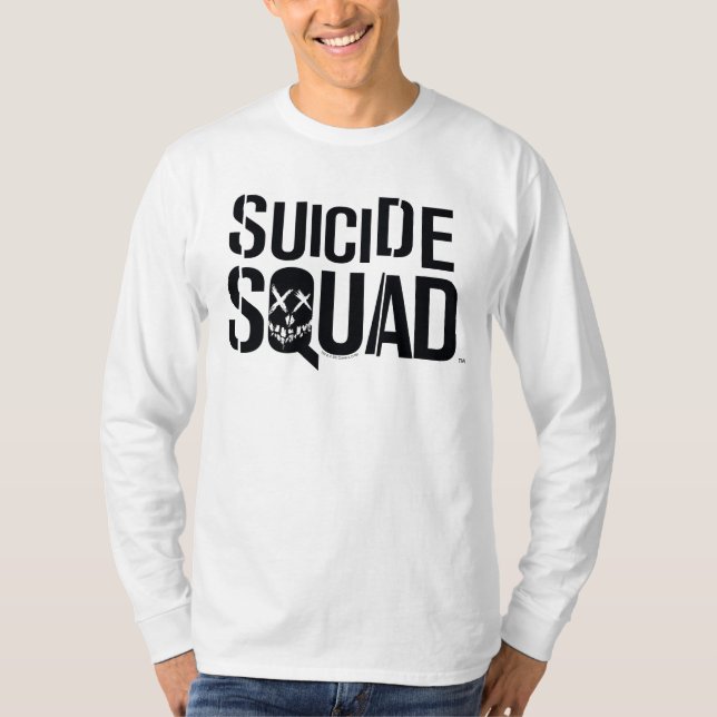Suicide Squad | Black Logo T-Shirt (Front)