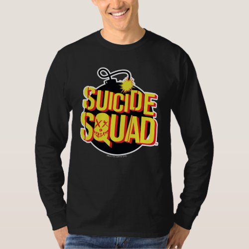 Suicide Squad  Bomb Logo 2 T_Shirt