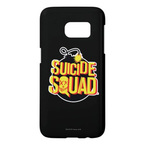Suicide Squad  Bomb Logo Samsung Galaxy S7 Case
