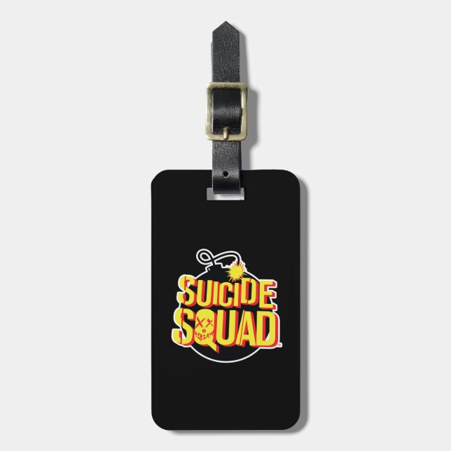 Suicide Squad | Bomb Logo Luggage Tag (Front Vertical)