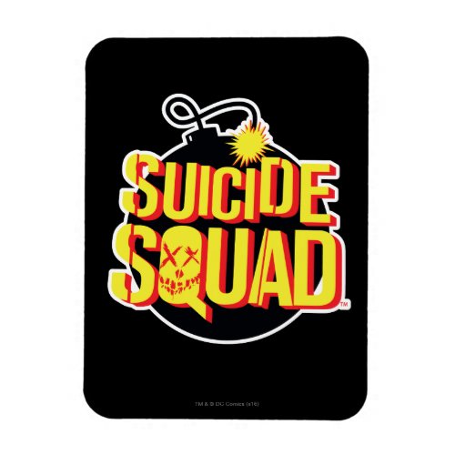 Suicide Squad  Bomb Logo Magnet