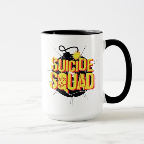 Suicide Squad  Bomb Logo Mug