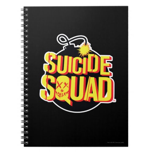 Suicide Squad  Bomb Logo Notebook