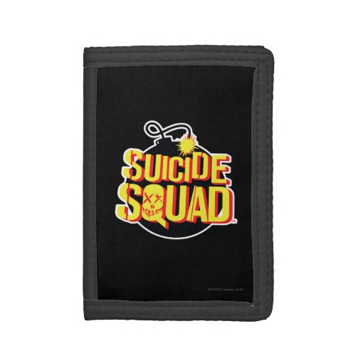 Suicide Squad  Bomb Logo Trifold Wallet