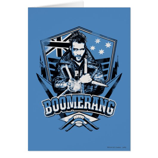Suicide Squad | Boomerang Badge Cards (Front)