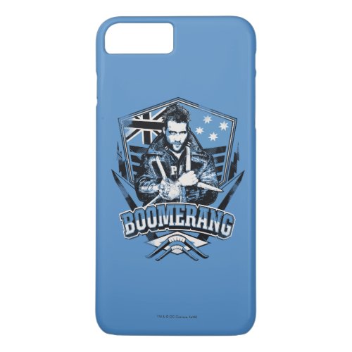 Suicide Squad  Boomerang Badge iPhone 8 Plus7 Plus Case