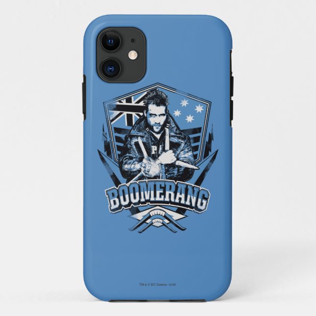 Suicide Squad | Boomerang Badge Case-Mate iPhone Case (Back)