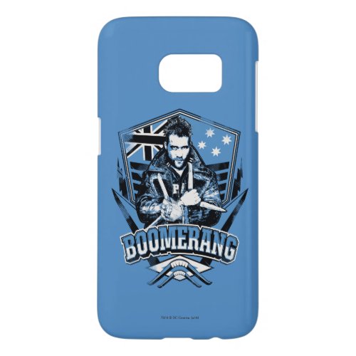 Suicide Squad  Boomerang Badge Samsung Galaxy S7 Case