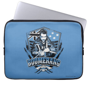 Suicide Squad Boomerang Badge Laptop Sleeve