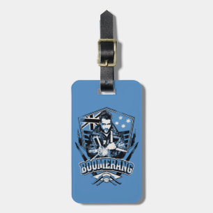 Suicide Squad Boomerang Badge Luggage Tag