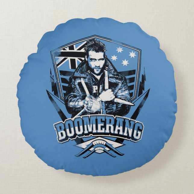 Suicide Squad | Boomerang Badge Round Pillow (Front)