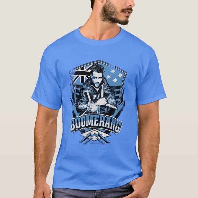 Suicide Squad | Boomerang Badge T-Shirt (Front)