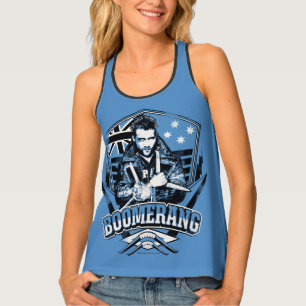 Suicide Squad   Boomerang Badge Tank Top