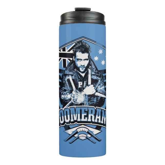 Suicide Squad | Boomerang Badge Thermal Tumbler (Front)