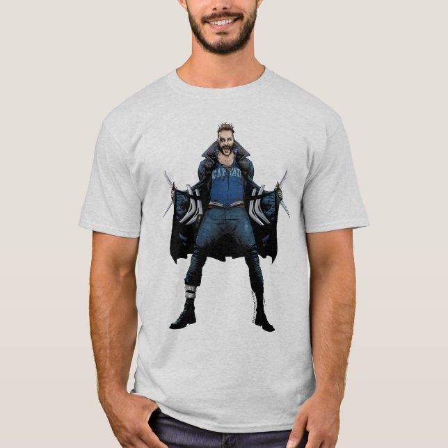 Suicide Squad | Boomerang Comic Book Art T-Shirt (Front)