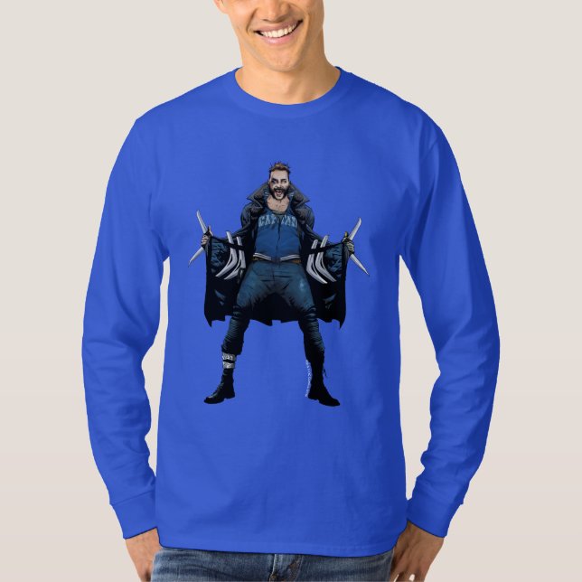 Suicide Squad | Boomerang Comic Book Art T-Shirt (Front)