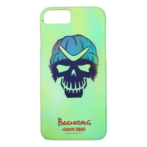 Suicide Squad  Boomerang Head Icon iPhone 87 Case