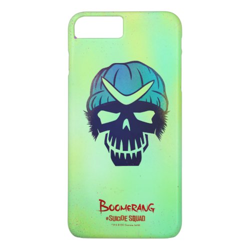 Suicide Squad  Boomerang Head Icon iPhone 8 Plus7 Plus Case