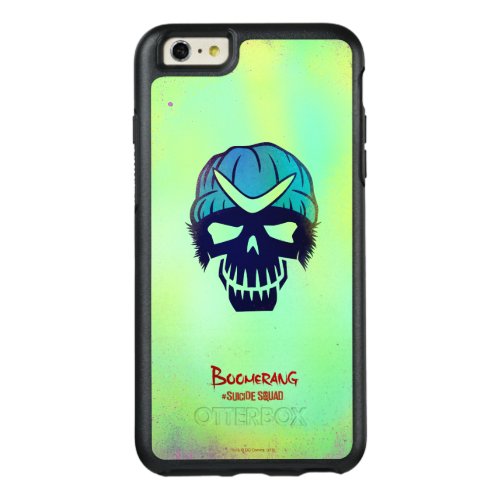 Suicide Squad  Boomerang Head Icon OtterBox iPhone 66s Plus Case