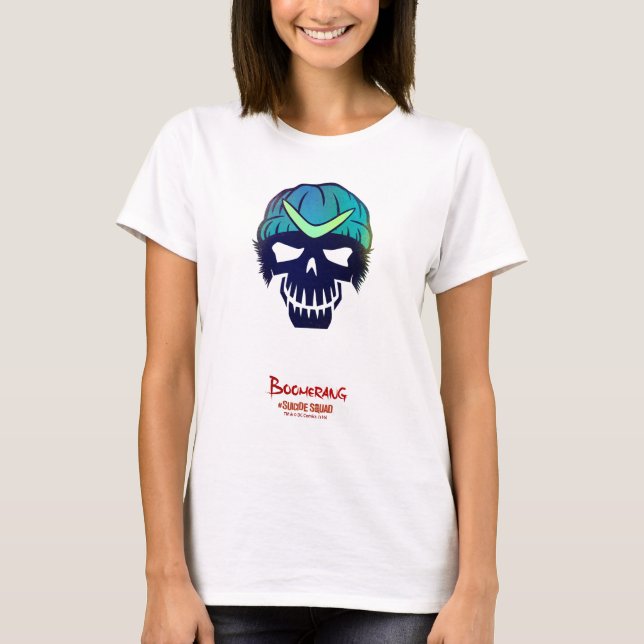 Suicide Squad | Boomerang Head Icon T-Shirt (Front)