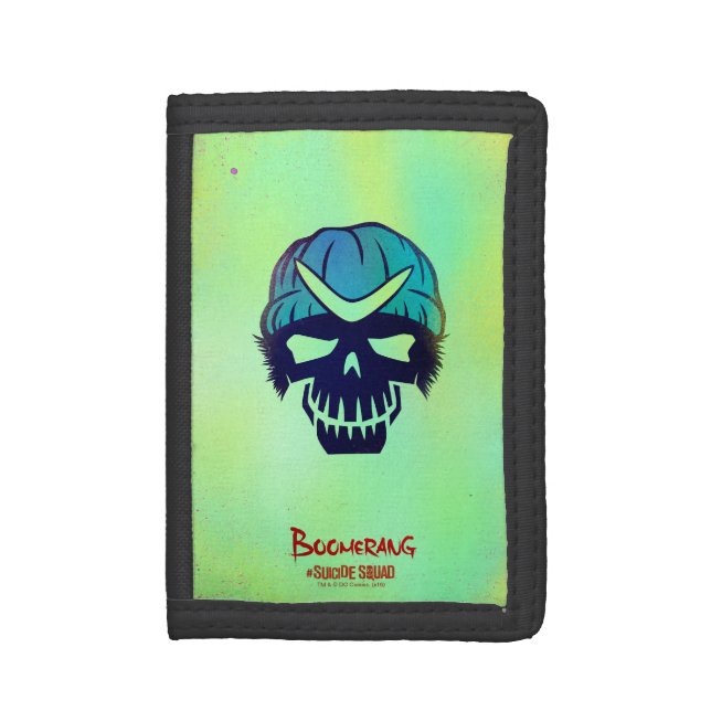 Suicide Squad | Boomerang Head Icon Wallet (Front Vertical)