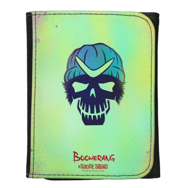 Suicide Squad | Boomerang Head Icon Wallet (Front Vertical)