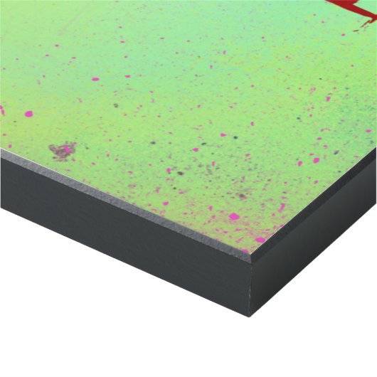 Suicide Squad | Boomerang Head Icon Wood Wall Art (Corner 11x14)