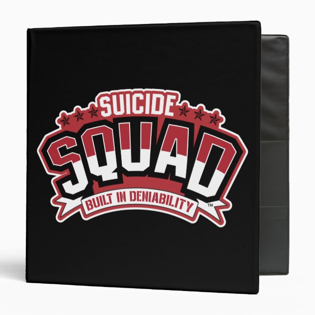 Suicide Squad | Built In Deniability 3 Ring Binder (Front/Inside)