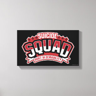 Suicide Squad Built In Deniability Canvas Print