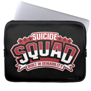 Suicide Squad Built In Deniability Laptop Sleeve