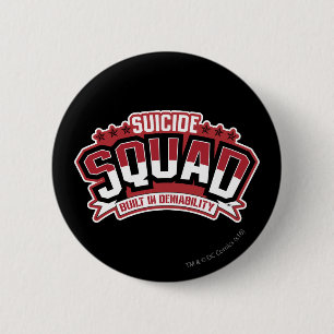Suicide Squad   Built In Deniability Pinback Button