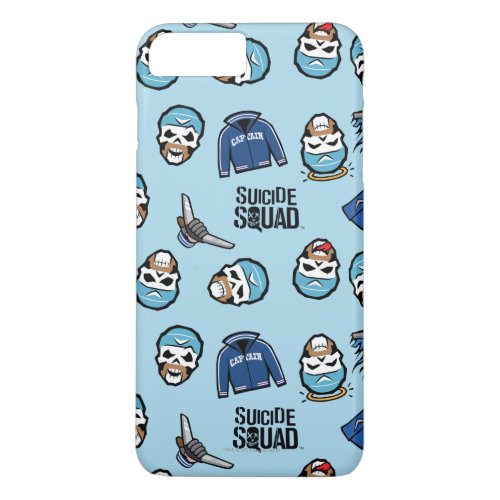 Suicide Squad  Captain Boomerang Emoji Pattern iPhone 8 Plus7 Plus Case