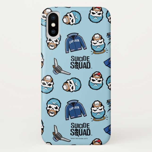 Suicide Squad | Captain Boomerang Emoji Pattern Case-Mate iPhone Case (Back)