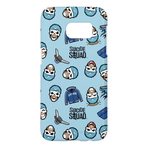 Suicide Squad  Captain Boomerang Emoji Pattern Samsung Galaxy S7 Case