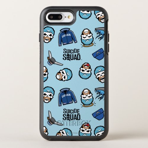 Suicide Squad  Captain Boomerang Emoji Pattern OtterBox Symmetry iPhone 8 Plus7 Plus Case