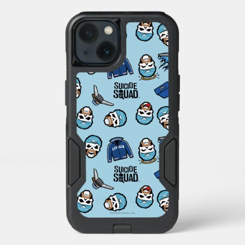 Suicide Squad  Captain Boomerang Emoji Pattern iPhone 13 Case