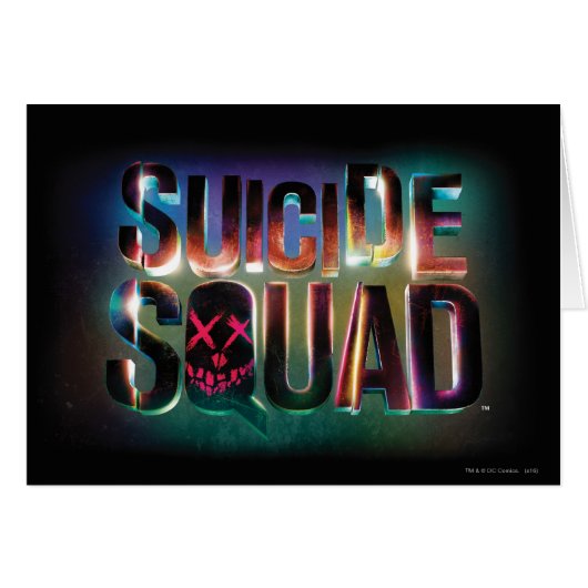 Suicide Squad | Colorful Glow Logo (Front Horizontal)