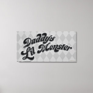 Suicide Squad Daddy's Lil Monster Canvas Print