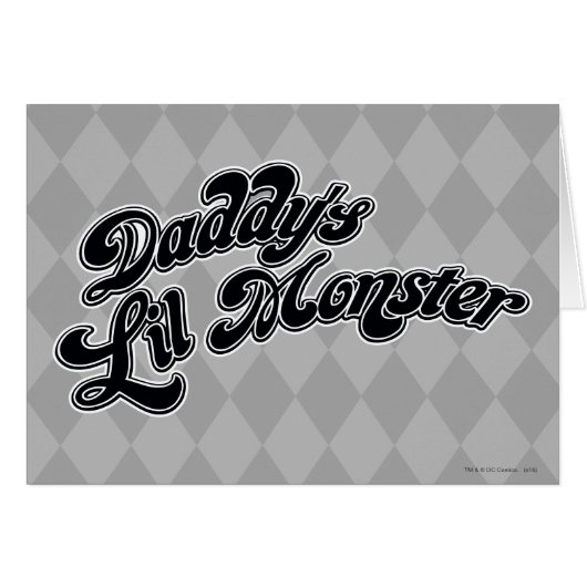 Suicide Squad | Daddy's Lil Monster Cards (Front Horizontal)