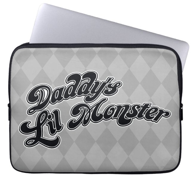 Suicide Squad | Daddy's Lil Monster Laptop Sleeve (Front)