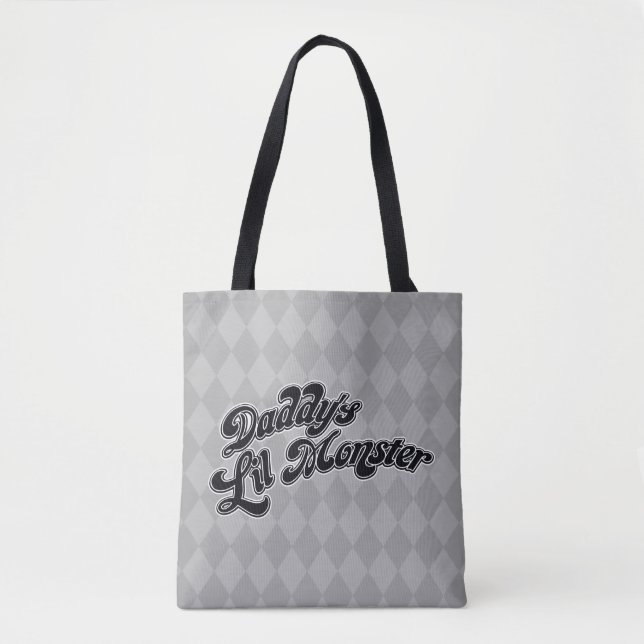 Suicide Squad | Daddy's Lil Monster Tote Bag (Front)