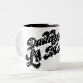 Suicide Squad | Daddy's Lil Monster Two-Tone Coffee Mug (Front Left)
