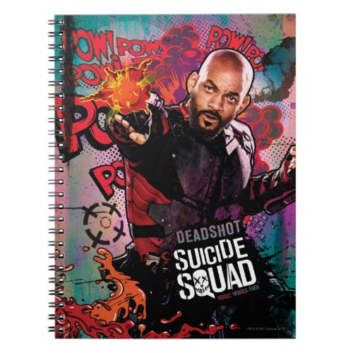 Suicide Squad  Deadshot Character Graffiti Notebook
