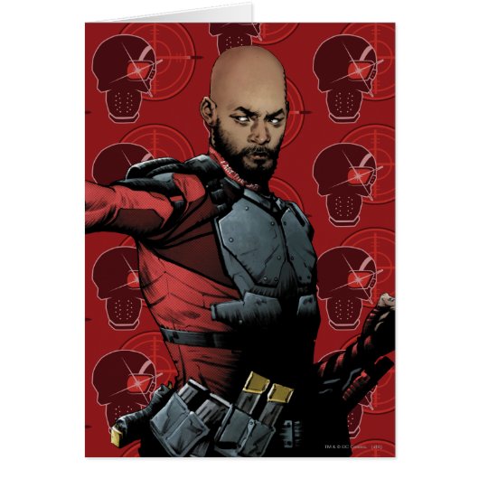 Suicide Squad | Deadshot Comic Book Art Cards (Front)