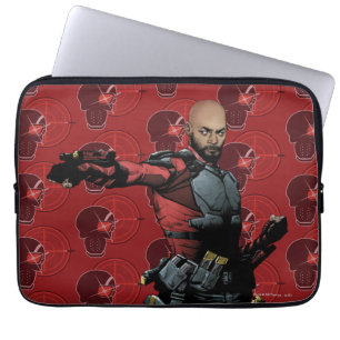 Suicide Squad Deadshot Comic Book Art Laptop Sleeve