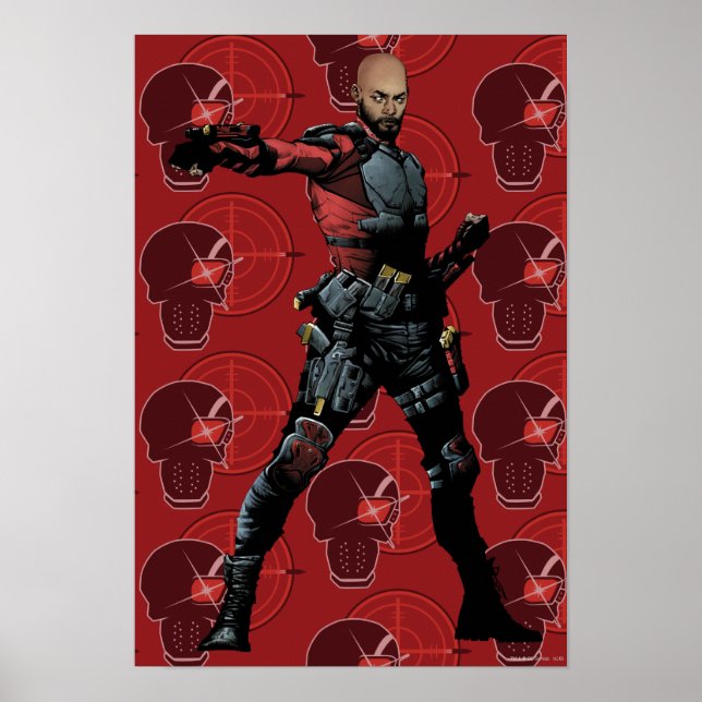 Suicide Squad | Deadshot Comic Book Art Poster (Front)
