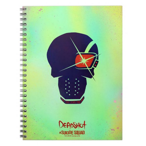 Suicide Squad  Deadshot Head Icon Notebook