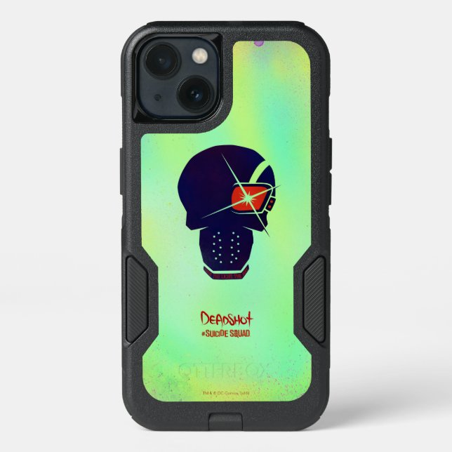 Suicide Squad | Deadshot Head Icon Otterbox iPhone Case (Back)